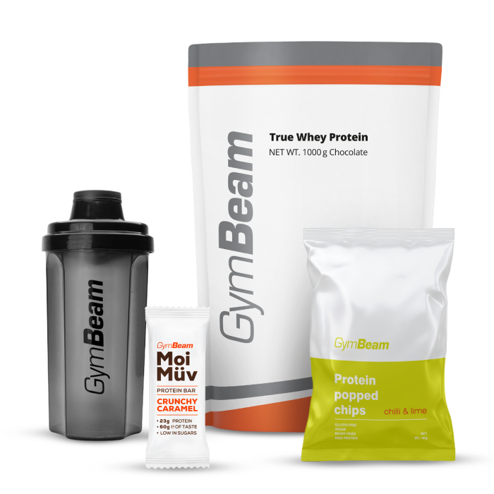 True Whey - GymBeam 2500 g - čokolada - 00