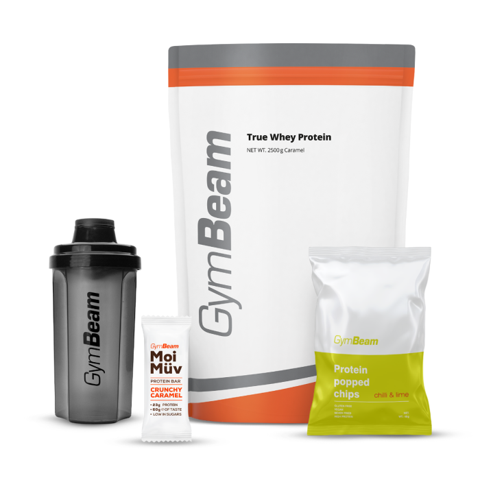 True Whey - GymBeam 2500 g - čokolada - 00