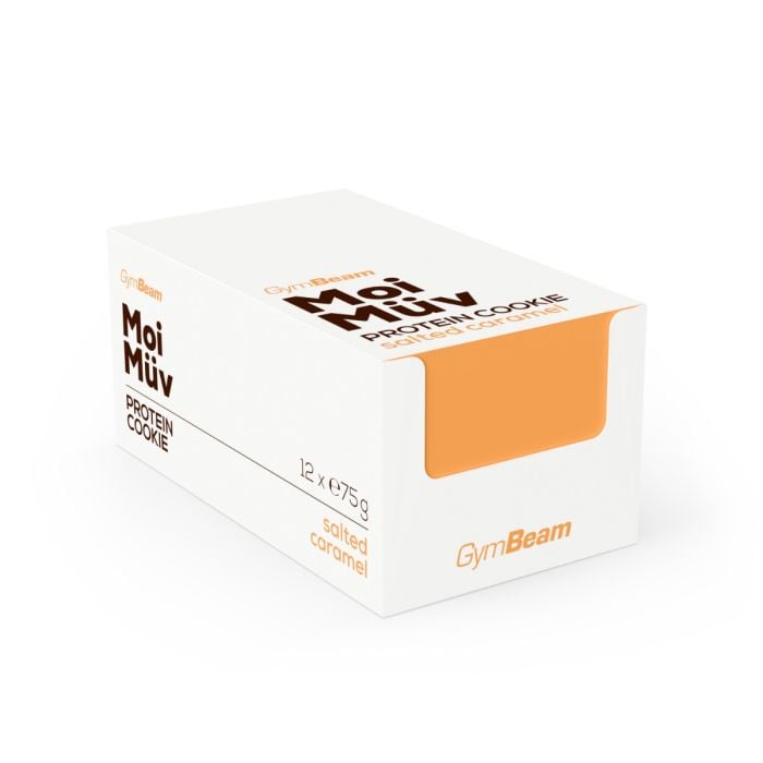 MoiMüv Protein Cookie - GymBeam slani karamel - 75 g