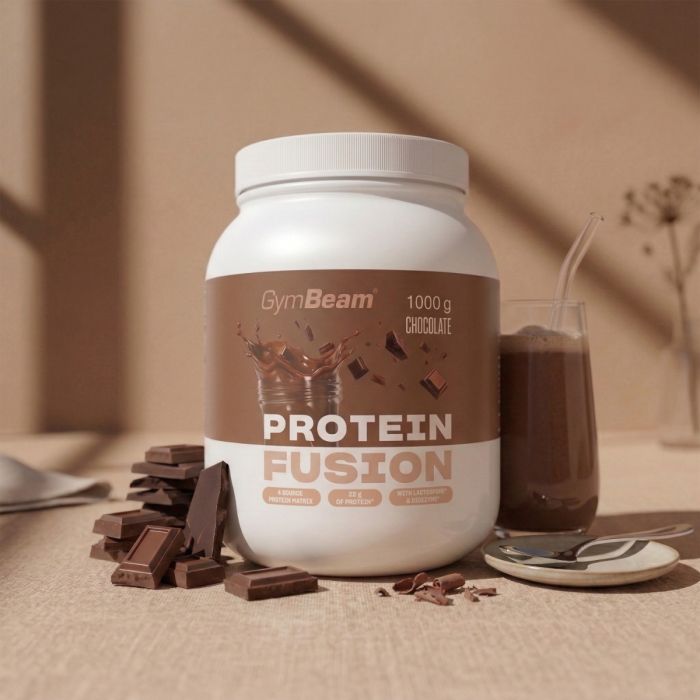 Protein Fusion - GymBeam 1000 g - čokolada