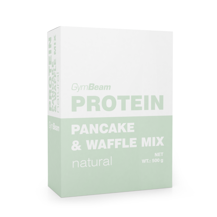 Protein Pancake & Waffle Mix 500 g - GymBeam čokolada