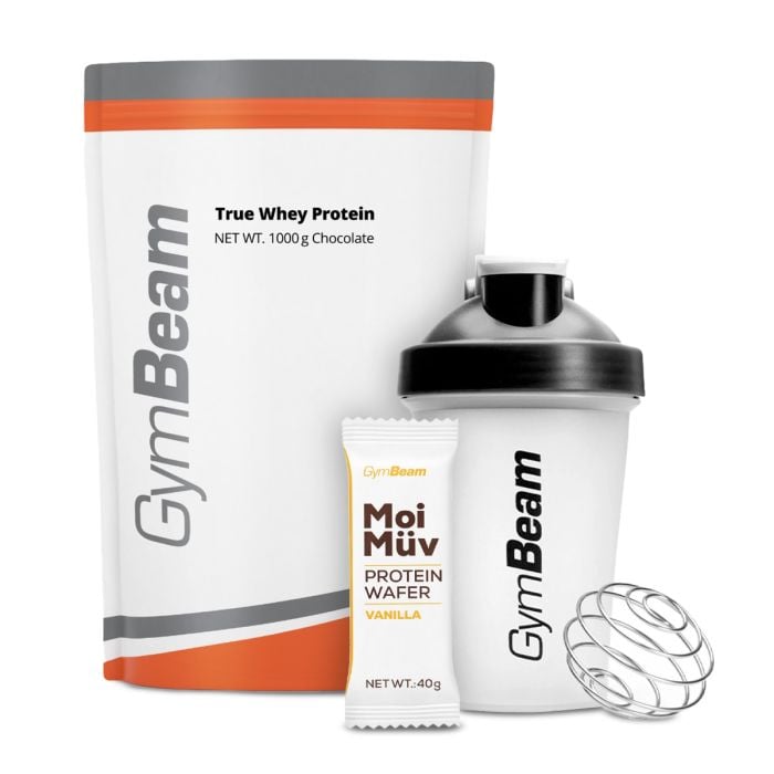 True Whey - GymBeam 2500 g - čokolada - 00