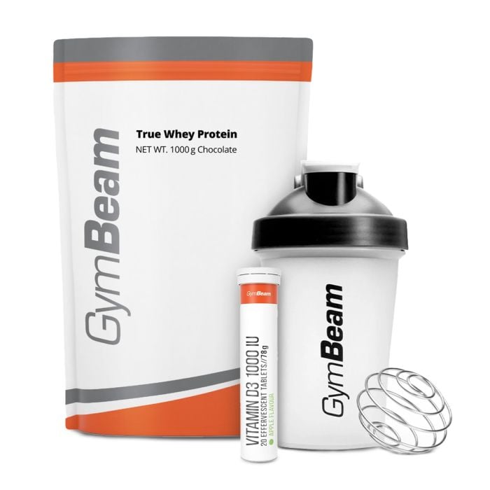 True Whey - GymBeam 2500 g - čokolada - 00