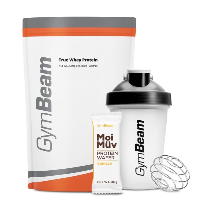 True Whey - GymBeam 2500 g - čokolada - 00