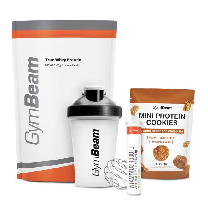 True Whey - GymBeam 2500 g - čokolada - 00