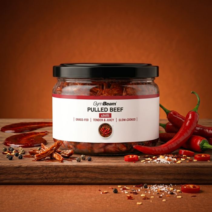 Trhané hovädzie chilli - GymBeam 250 g