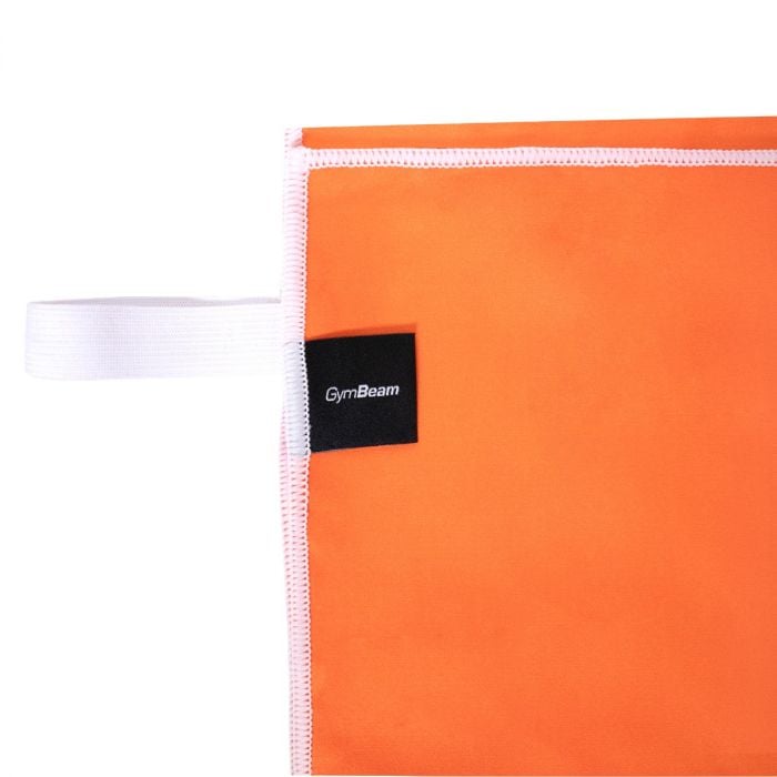 Brzosušeći sportski ručnik Orange/White – GymBeam single_variant