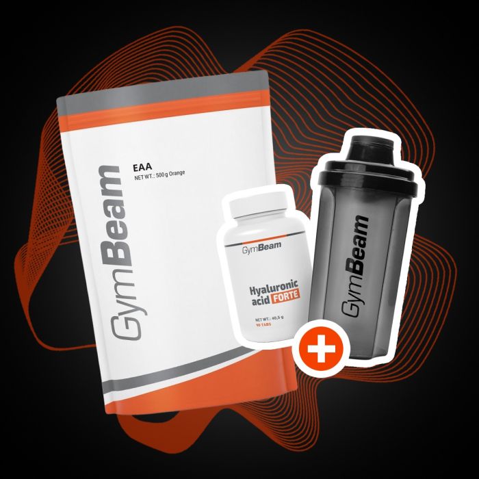 EAA - GymBeam 500 g - bez okusa