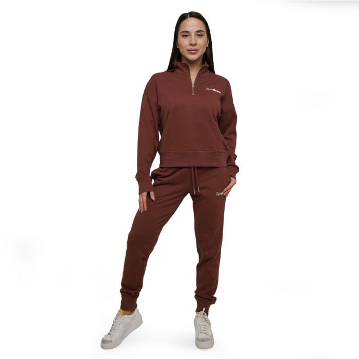 Ženska dukserica Agile 1/2 Zip Root - GymBeam XL