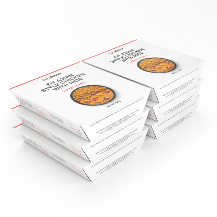 FIT Ready to eat piletina s rižom na azijski način - GymBeam 420 g