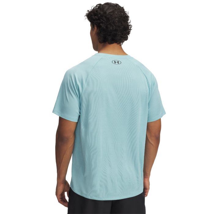 Muška majica Tech Textured SS Blue - Under Armour XL