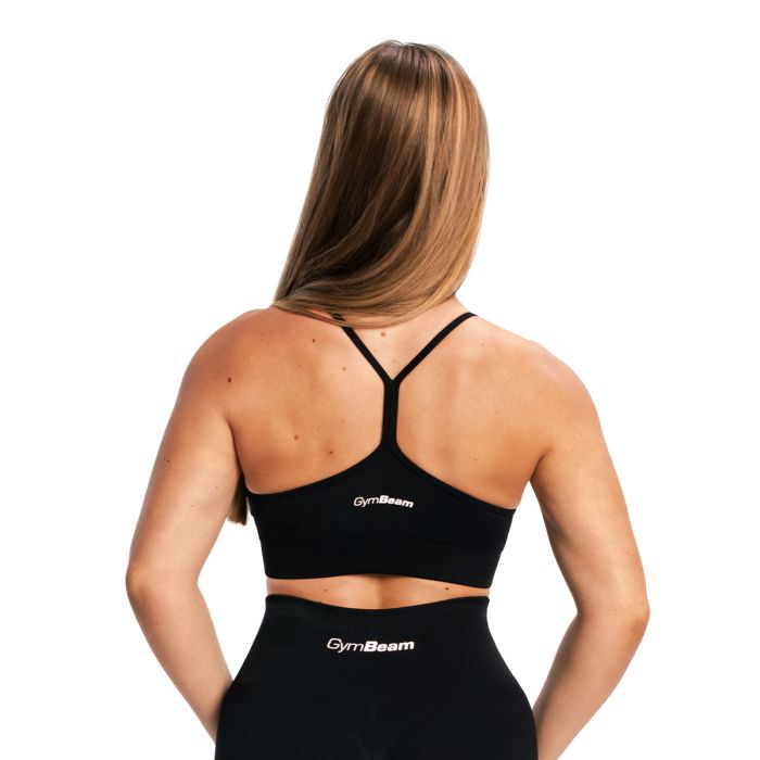 Sportski grudnjak Sculpt Seamless Black - GymBeam L