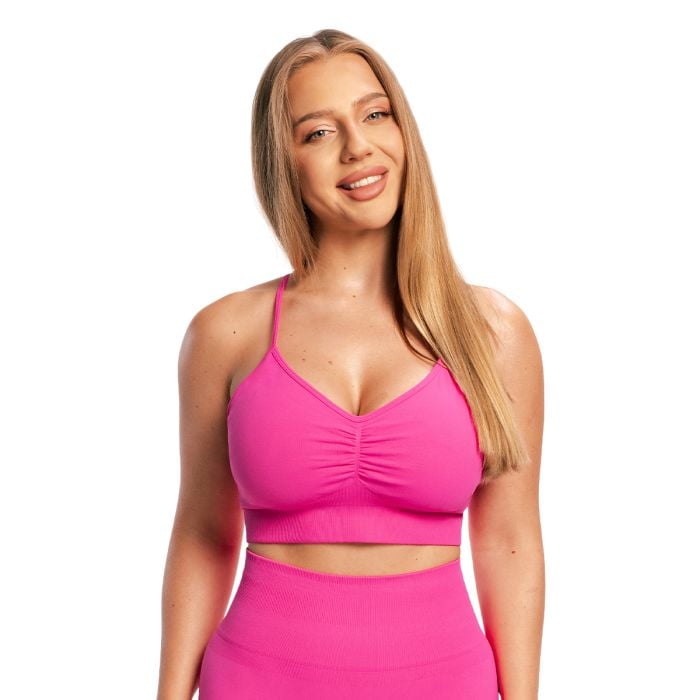 Sportski grudnjak Sculpt Seamless Rose - GymBeam M