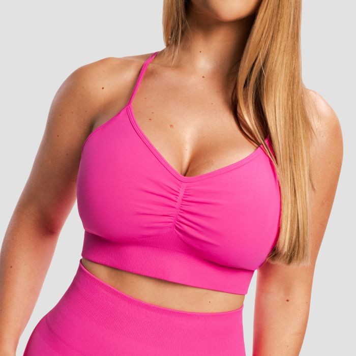 Sportski grudnjak Sculpt Seamless Rose - GymBeam M