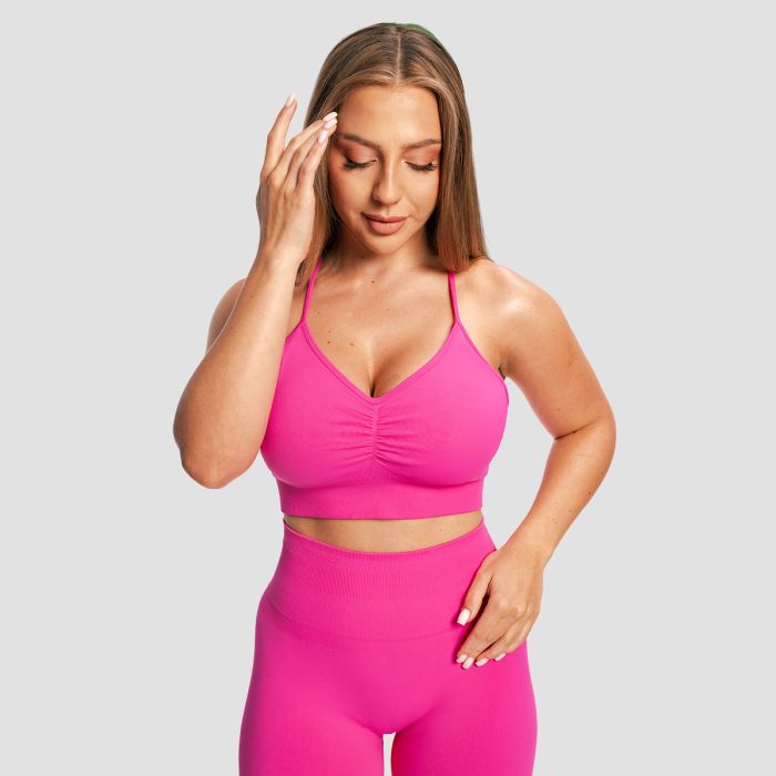 Sportski grudnjak Sculpt Seamless Rose - GymBeam M