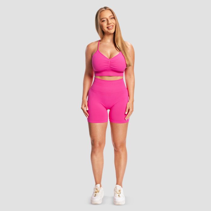 Sportski grudnjak Sculpt Seamless Rose - GymBeam M