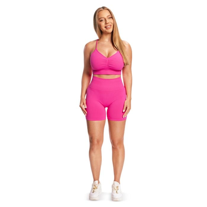 Sportski grudnjak Sculpt Seamless Rose - GymBeam M