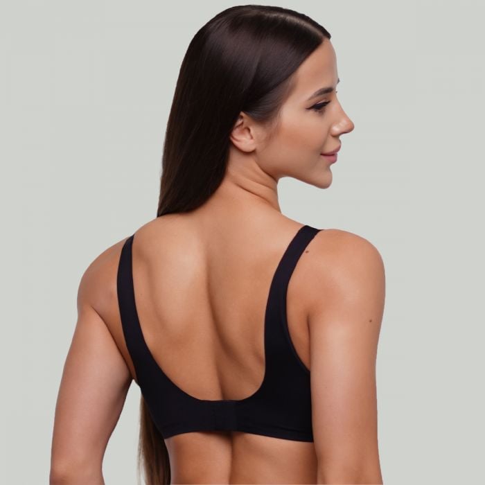 Seamless grudnjak Black - GymBeam L