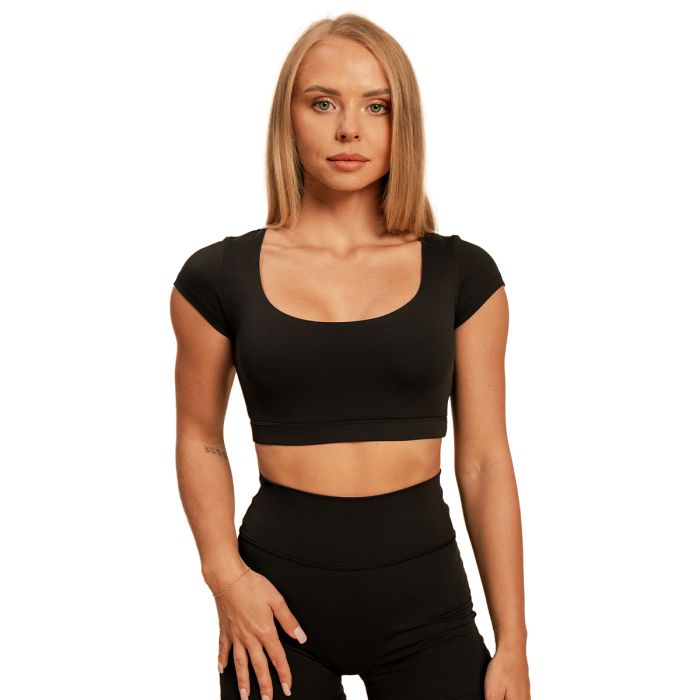 Ženska majica Cropped Sense Black - BeastPink XS