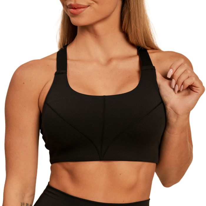 Sportski grudnjak Sense Black - BeastPink M