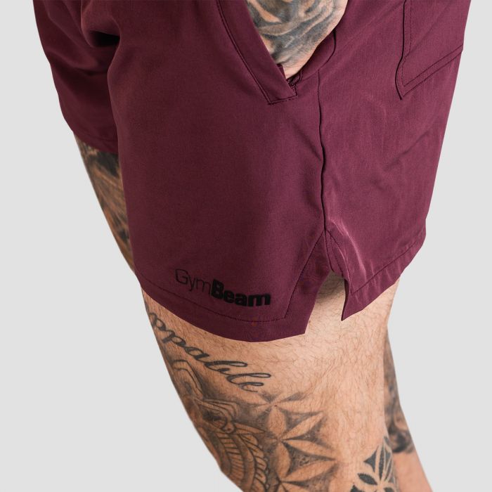 Muške kratke hlače TRN Eggplant - GymBeam L