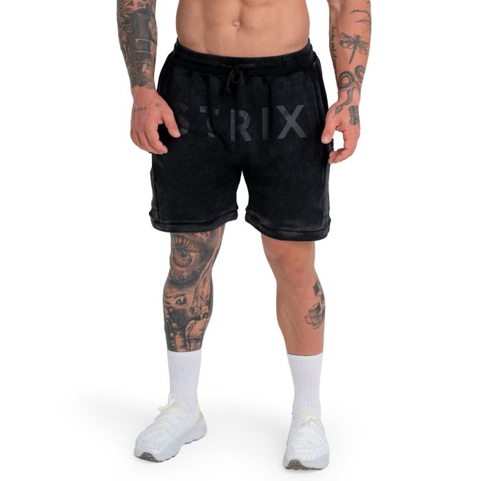 Muške kratke hlače Washed Black - STRIX S