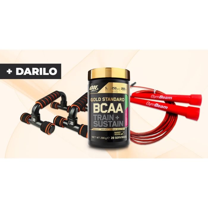 Gold Standard BCAA Train Sustain - Optimum Nutrition malina