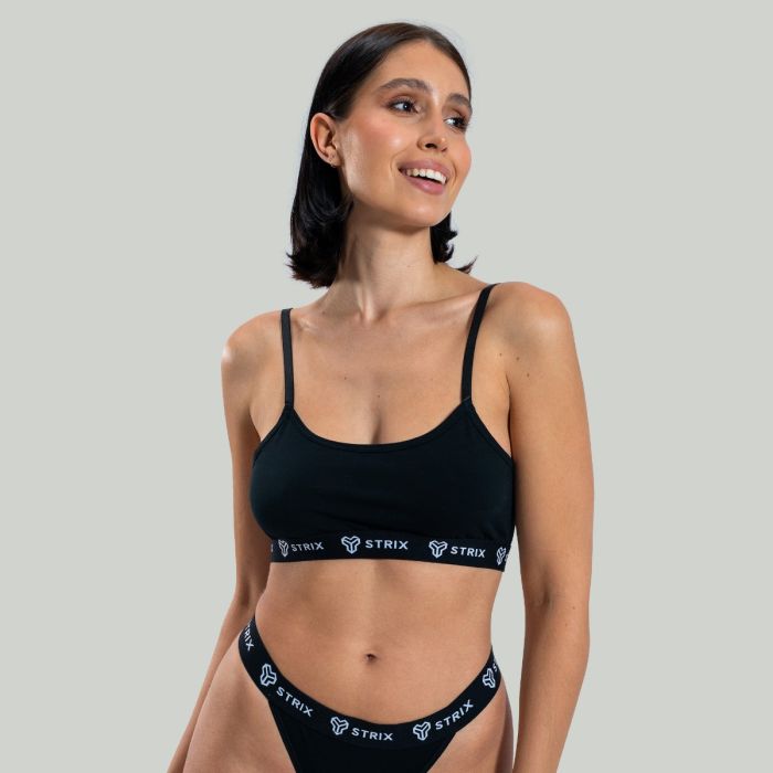 Grudnjak String Bralette Black - STRIX M