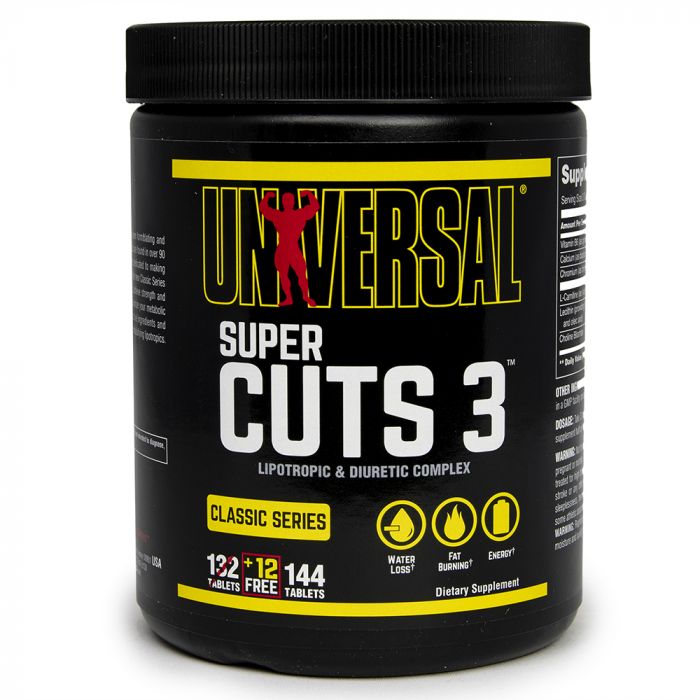 Fatburner Super Cuts 3 - Universal Nutrition
