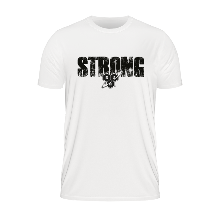 Strong T-shirt White - BSN XXL