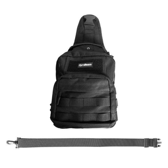Tactical Crossbody Bag Black - GymBeam single_variant
