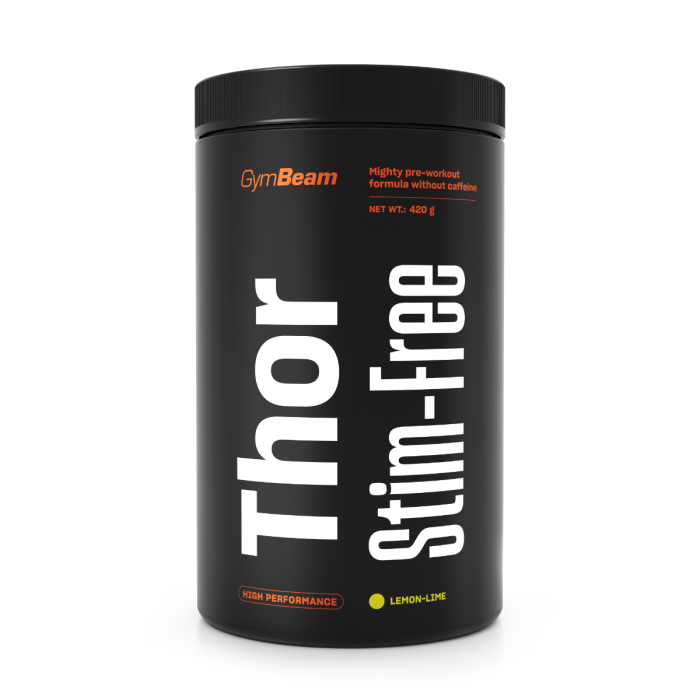Thor Stim-Free - GymBeam 420 g - lemon-lime