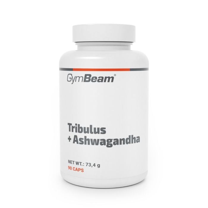 Tribulus + Ashwagandha - GymBeam 90 kaps.