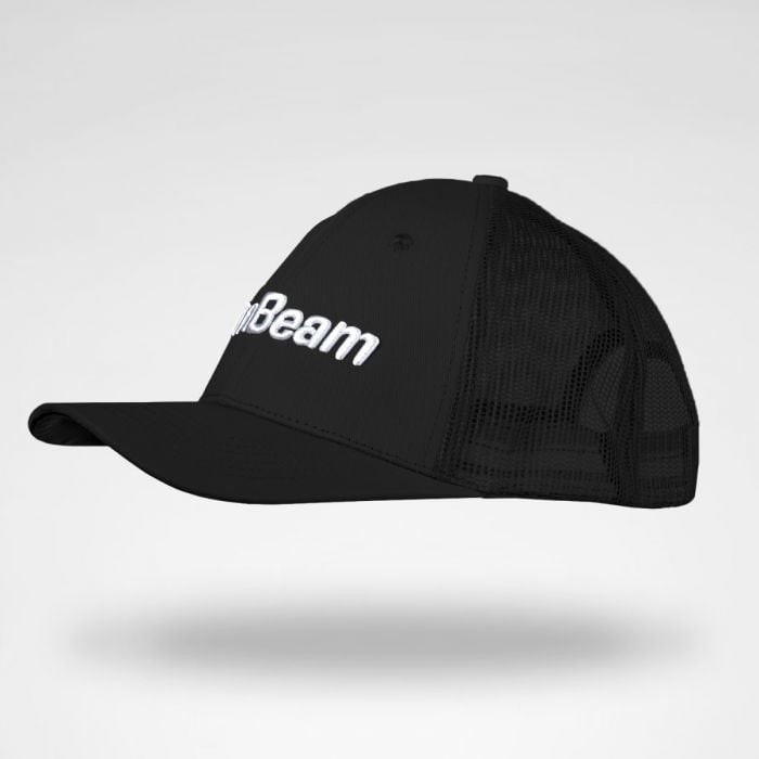 Šilterica Mesh Panel Cap Black - GymBeam crna