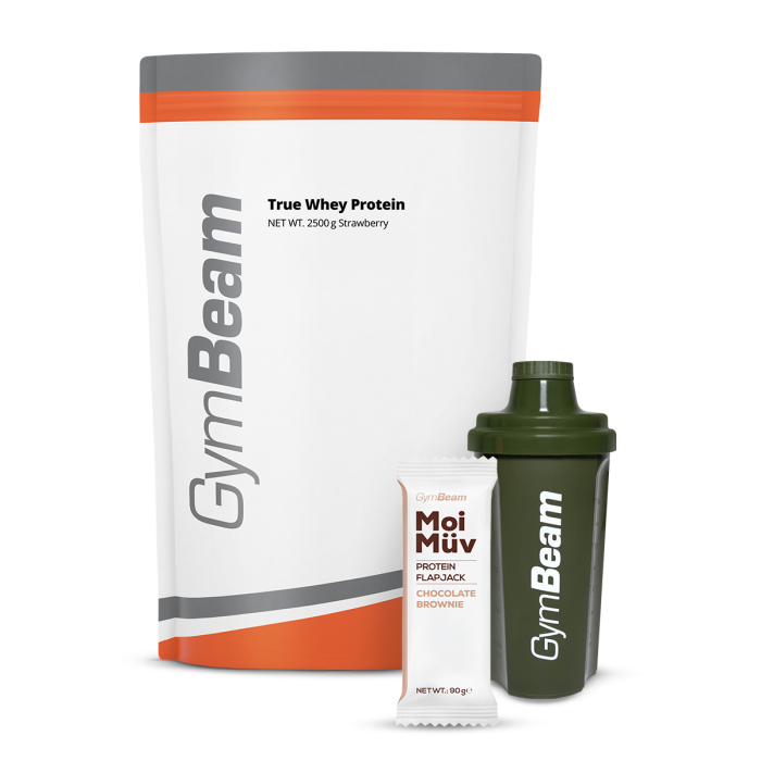 True Whey - GymBeam 2500 g - čokolada - 00
