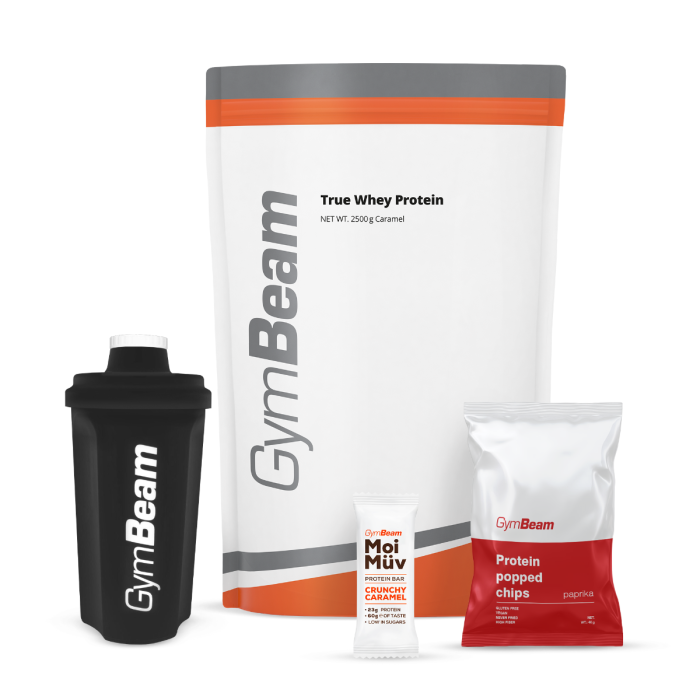 True Whey - GymBeam 2500 g - čokolada - 00