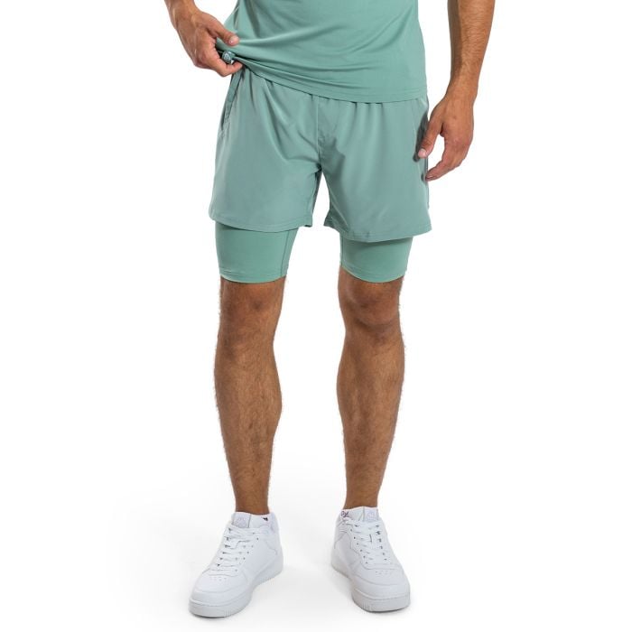 Muške kratke hlače ULTRA 2in1 Agave - STRIX XXL