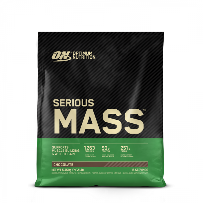 Serious Mass - Optimum Nutrition 5450 g - čokolada