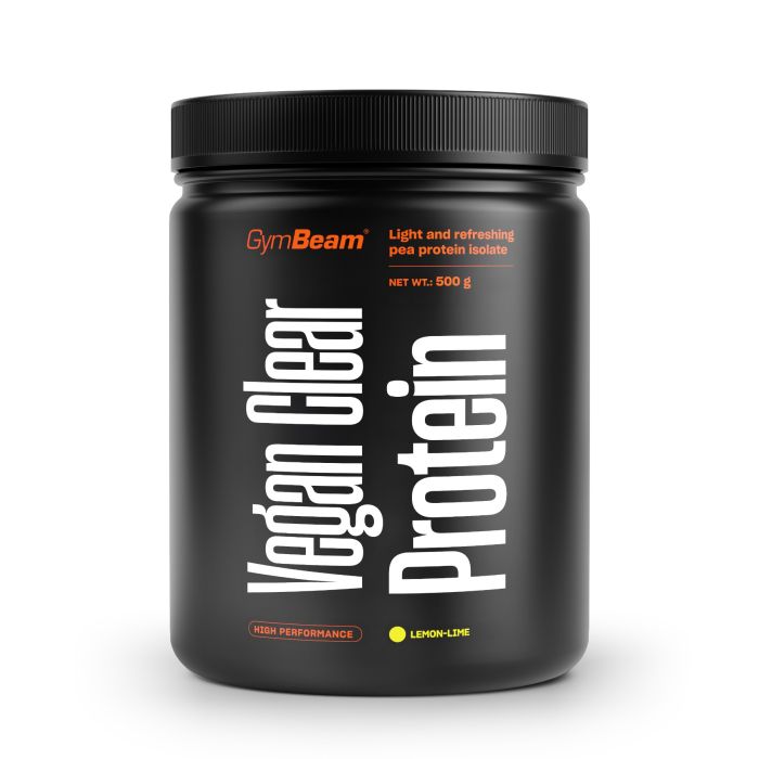 Vegan Clear Protein - GymBeam 500 g - lemon-lime