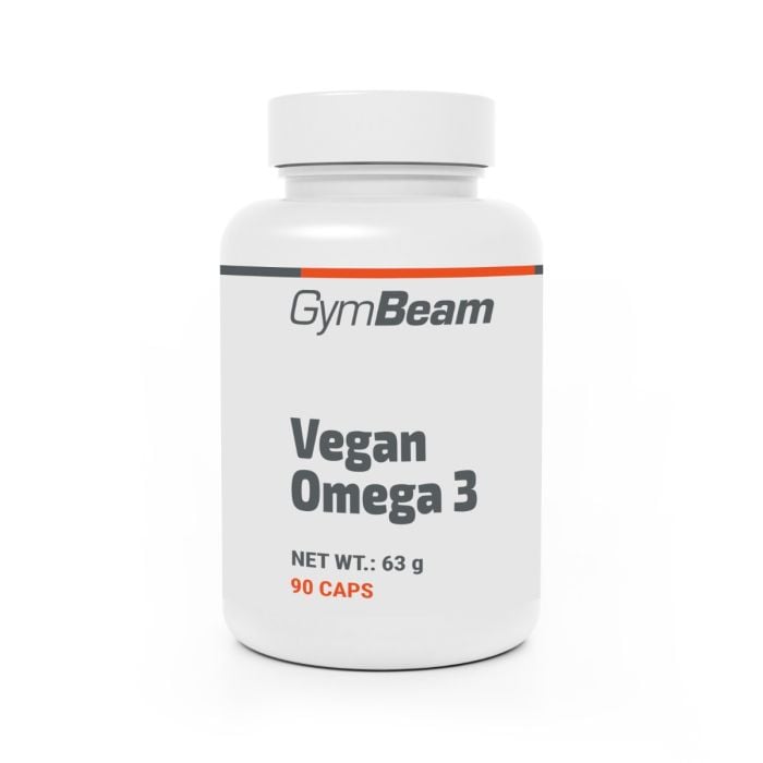 Vegan Omega 3 - GymBeam 90 kaps.