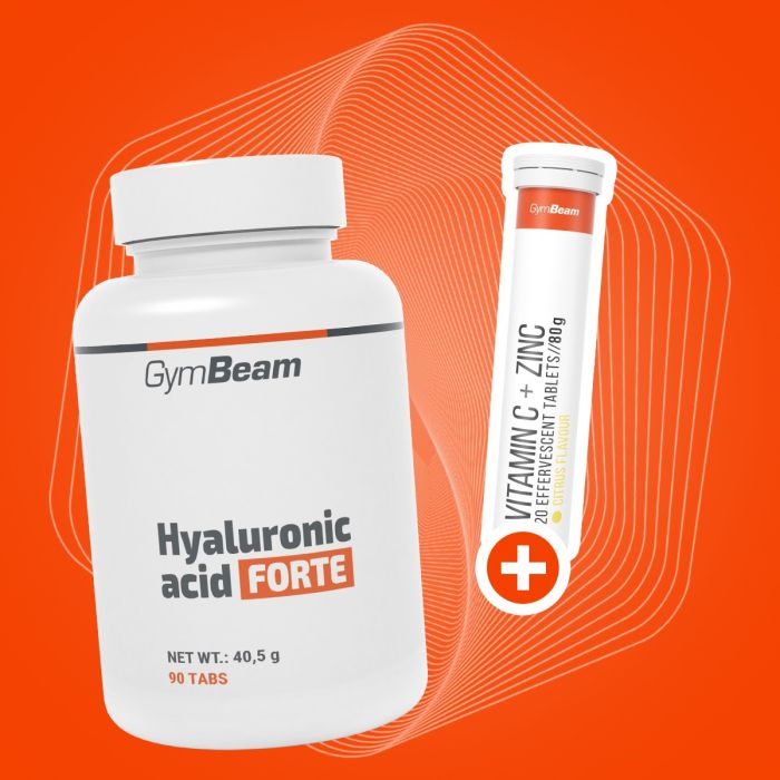 Hijaluronska kiselina Forte - GymBeam 90 tab.