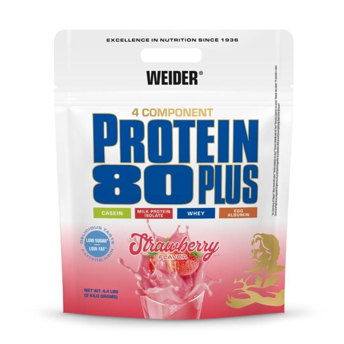 Protein 80 Plus - Weider 2000 g - vanilija