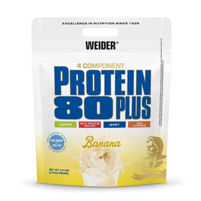 Protein 80 Plus - Weider 2000 g - vanilija