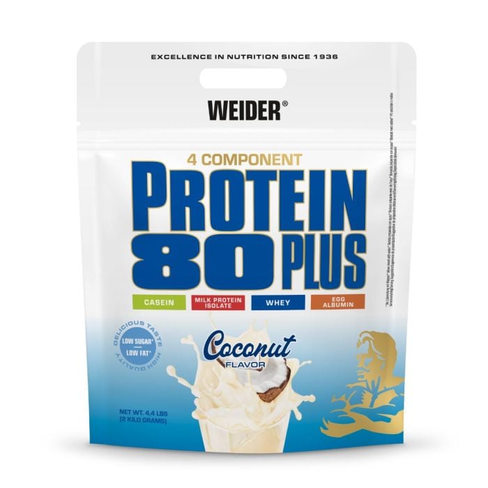 Protein 80 Plus - Weider 2000 g - vanilija