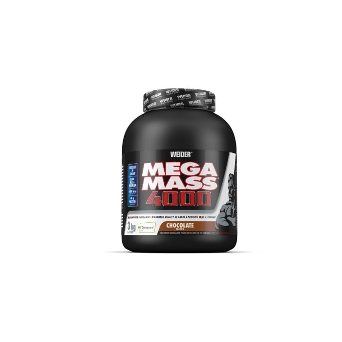 Gainer Giant Mega Mass 4000 - Weider 7000 g - vanilija