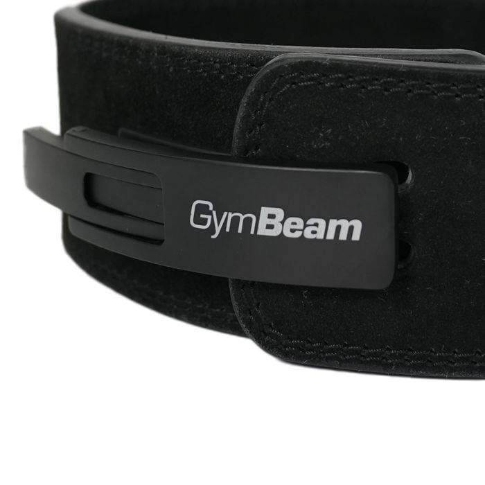 Remen za Podizanje Utega LEVER Black/Orange - GymBeam L