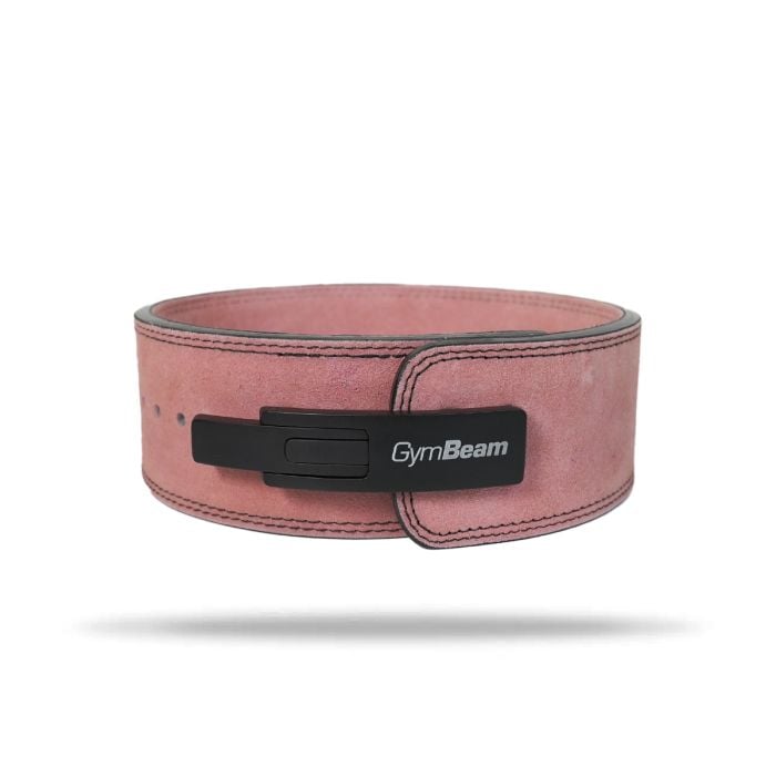 Remen za Podizanje Utega LEVER Pink - GymBeam S