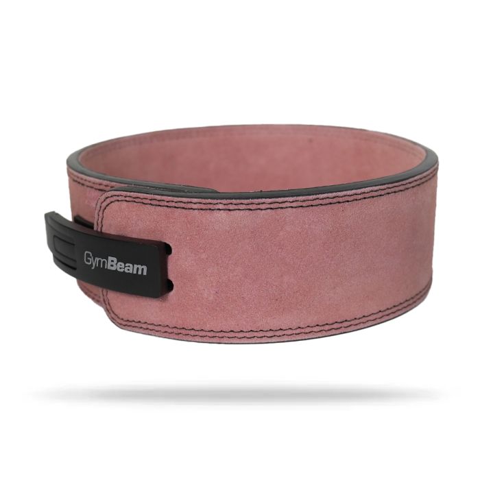 Remen za Podizanje Utega LEVER Pink - GymBeam S