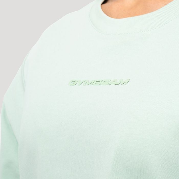 Ženska oversized majica Mochi Green - GymBeam M
