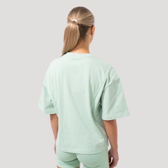 Ženska oversized majica Mochi Green - GymBeam M
